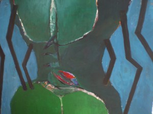 tamaño 60x50 tecnica mixta  año 2014